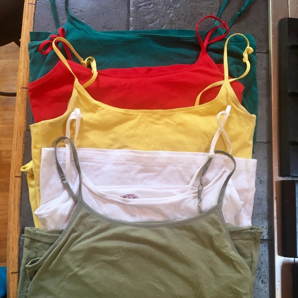 TANK TOPS: 5 for $5